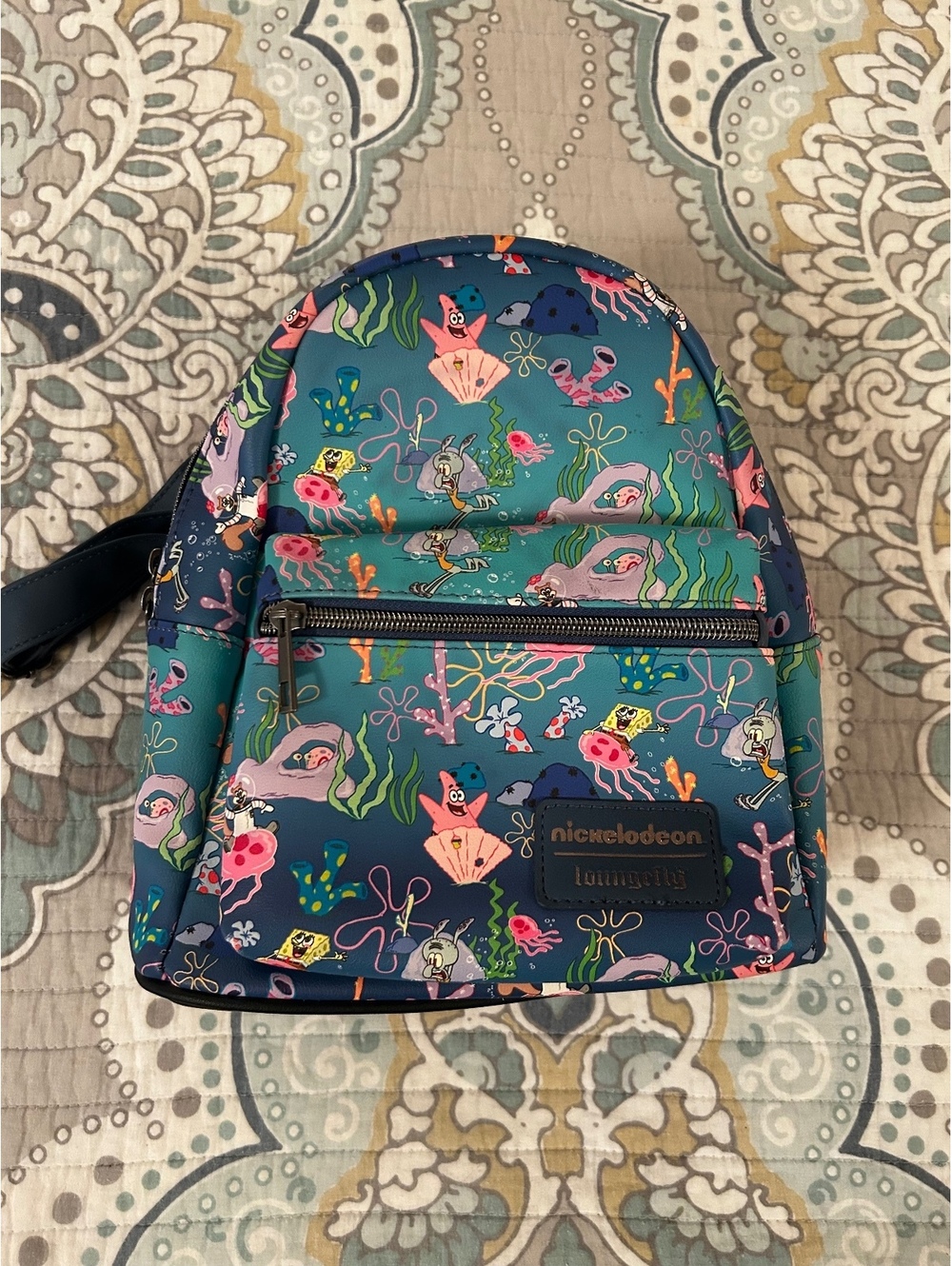 Loungefly Nickelodeon SpongeBob SquarePants Mini Backpack